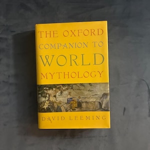 The Oxford Companion to World Mythology by David Leeming First Edition Fine/Fine Hardcover image 1