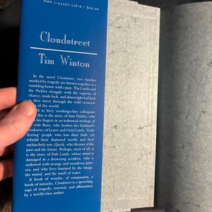 Cloudstreet von Tim Winton, Erstausgabe 1992, sehr guter Zustand Bild 2