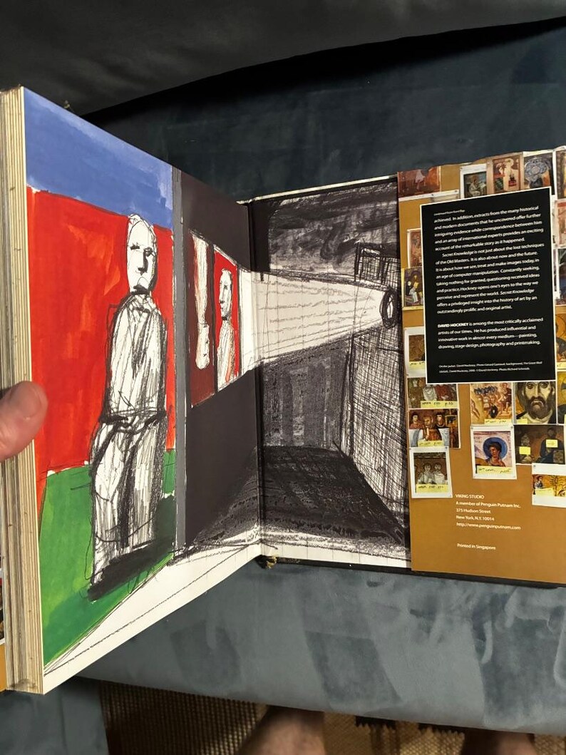 Secret Knowledge: Rediscovering the Lost Techniques of the Old Masters by David Hockney 2001 First Edition First Printing image 8