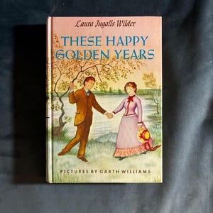 Estos felices años dorados de Laura Ingalls Wilder, edición de Harper & Row de 1953, reimpresión posterior, muy buen estado. imagen 1