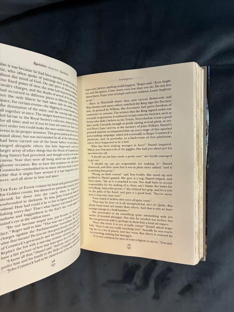 Quicksilver, de Neal Stephenson, 2003, Primeira Edição, Primeira Impressão, Quase Perfeito/Quase Perfeito imagem 3