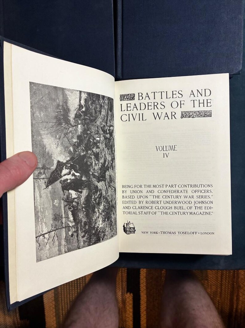 Battles and Leaders of the Civil War Vols. 1-4 1956 Robert Underwood Johnson and Clarence Clough Buel (eds.) image 5