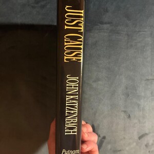 Just Cause by John Katzenbach 1992 First Edition First Printing Fine/Near Fine image 7