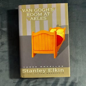 Van Gogh's Room at Arles by Stanley Elkin 1993 First Edition First Printing Near Fine/Near Fine image 1
