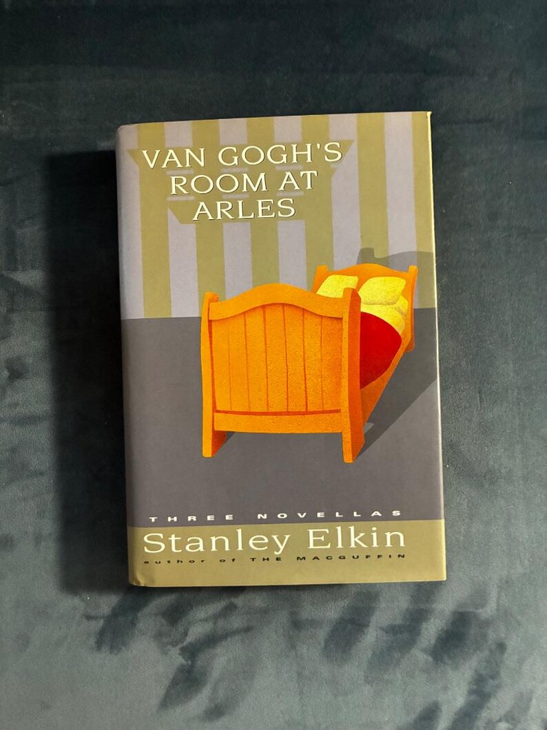 Van Gogh's Room at Arles by Stanley Elkin 1993 First Edition First Printing Near Fine/Near Fine image 1