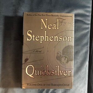 Quicksilver, de Neal Stephenson, 2003, Primeira Edição, Primeira Impressão, Quase Perfeito/Quase Perfeito imagem 1