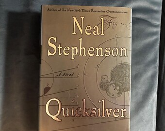 Quicksilver de Neal Stephenson, 2003, Primera edición, Primera impresión, Casi perfecto/Casi perfecto