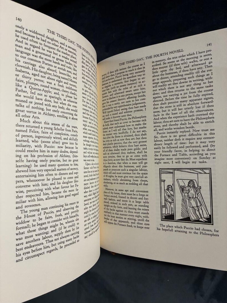 Dekameron Giovanniego Boccaccia Wydanie Easton Press w twardej oprawie zdjęcie 7