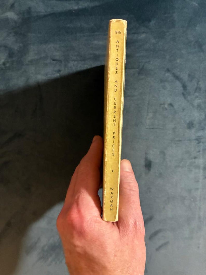 Warman's 8th Antiques & Current Prices, 1966 First Edition (Good Condition) image 6