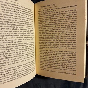Elegidos para la gloria de Tom Wolfe, 1979, primera edición, primera impresión, casi perfecto/muy bueno. imagen 4