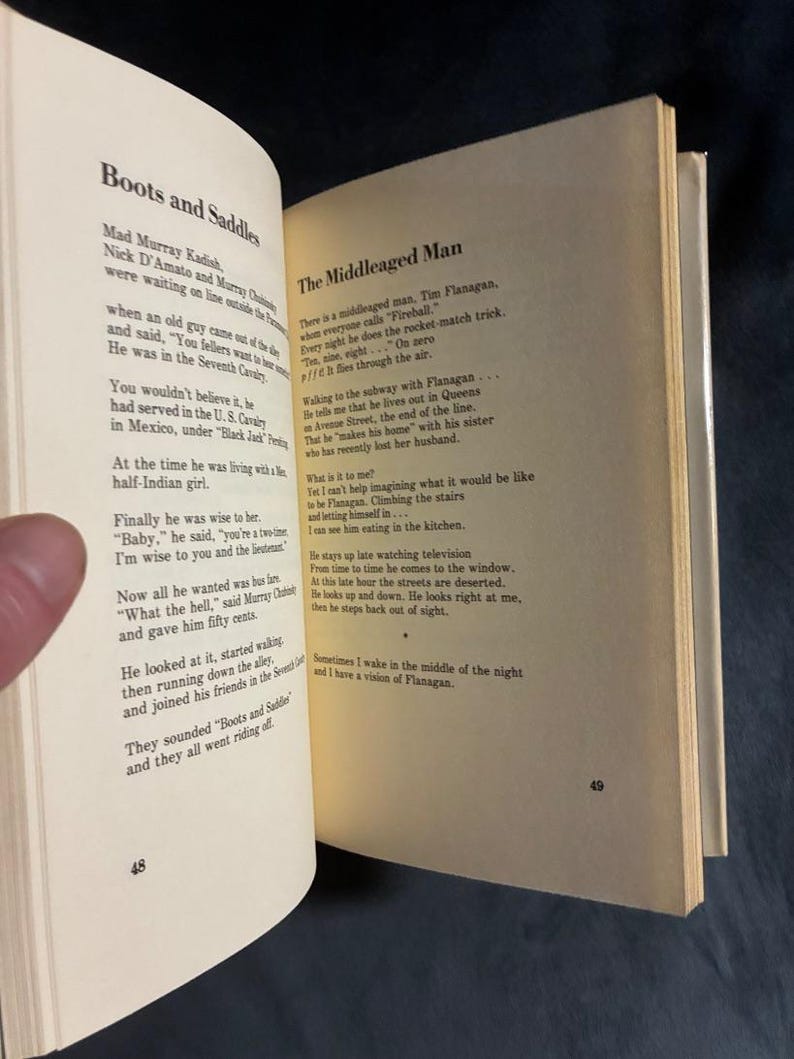 Searching for the Ox by Louis Simpson 1976 First Edition First Printing Near Fine/Very Good Hardcover image 6