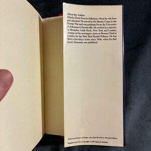 Gringos by Charles Portis 1991 First Edition First Printing Fine/Near Fine Hardcover image 6