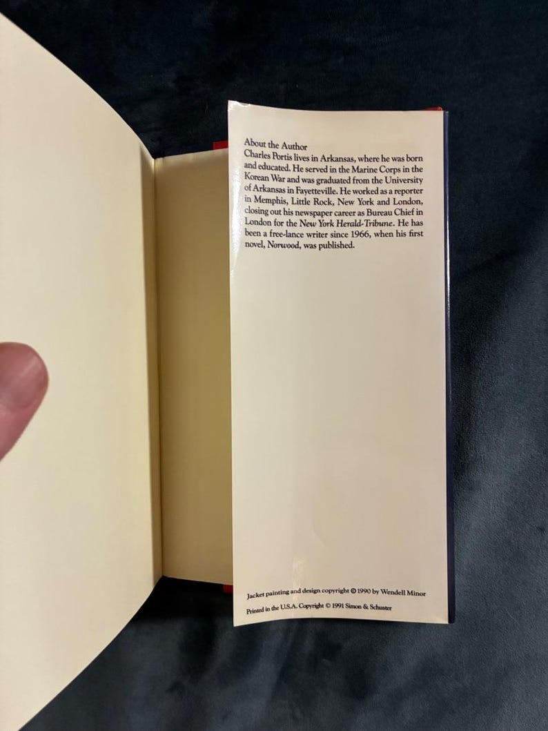 Gringos by Charles Portis 1991 First Edition First Printing Fine/Near Fine Hardcover image 6