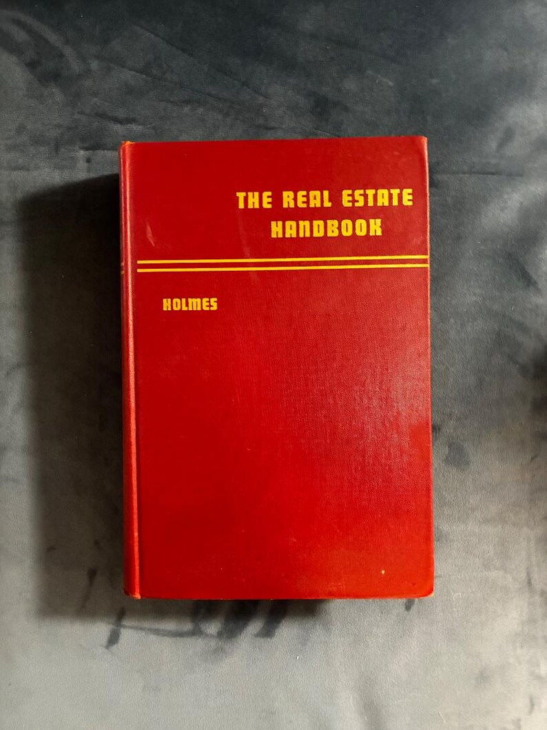 The Real Estate Handbook by Lawrence G. Holmes (editor) First Edition 1951 image 1