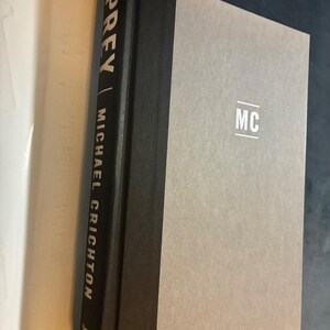 Prey von Michael Crichton, 2002, Erstausgabe, erster Druck, sehr guter bis nahezu neuwertiger Zustand Bild 9