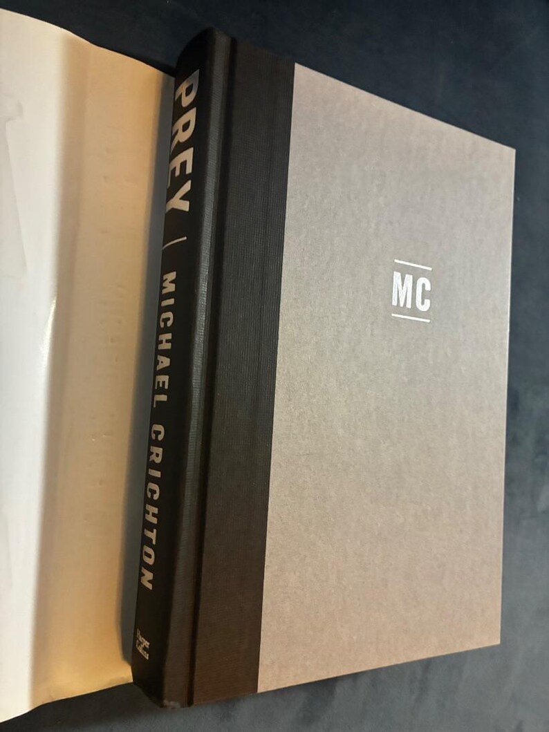 Prey von Michael Crichton, 2002, Erstausgabe, erster Druck, sehr guter bis nahezu neuwertiger Zustand Bild 9