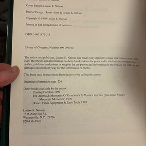 Waynesville y el condado de Haywood históricos, Carolina del Norte: "¿Cómo era?" por Louise K. Nelson, 1999. Primera edición, primera impresión. imagen 3