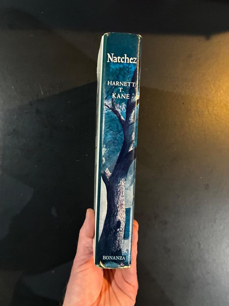Natchez on the Mississippi by Harnett T. Kane 1947 Bonanza Books Edition Later Printing Very Good/Very Good Hardcover image 11