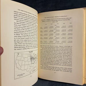 Les régions agricoles des États-Unis par Ladd Haystead et Gilbert C. Fite, 1955, première édition, premier tirage, très bon état/bon état image 4