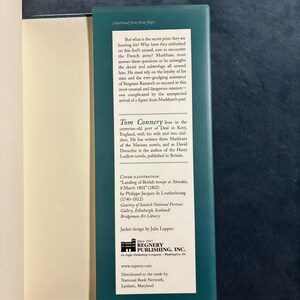 Honour Be Damned by Tom Connery 2000 First Edition First Printing Near Fine/Near Fine image 5