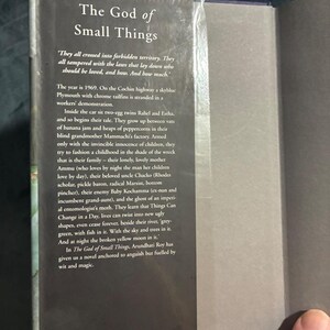 The God of Small Things by Arundhati Roy 1997 First UK Edition First Printing image 3