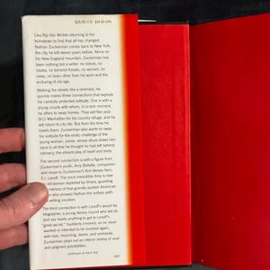 Exit Ghost by Philip Roth 2007 First Edition First Printing Fine/Near Fine image 3