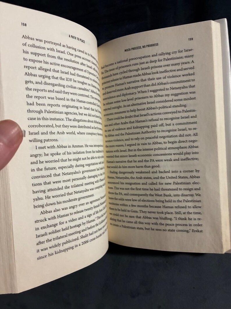 A Path to Peace by George J. Mitchell and Alon Sachar First Edition Second Printing Fine/Very Good Hardcover image 7