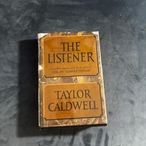 The Listener by Taylor Caldwell: 1960 First Edition Hardcover (Very Good/Good) image 1