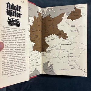 Adolf Hitler av John Toland 1976 Första upplagan Senare tryckning Mycket bra/Bra bild 2