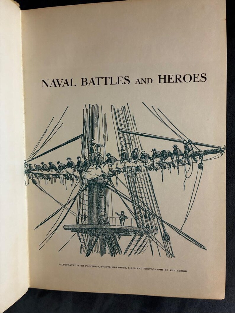 Battaglie navali ed eroi di Wilbur Cross; Editori di American Heritage 1960 immagine 3