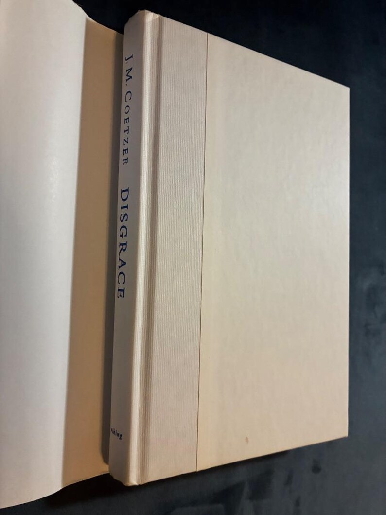 Disgrace by J. M. Coetzee 1999 First Edition First Printing Near Fine/Near Fine Hardcover image 7