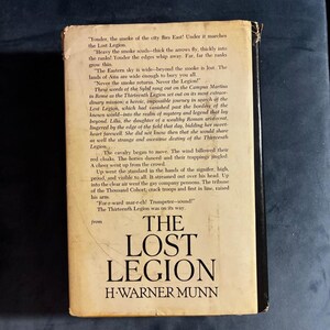 The Lost Legion by H. Warner Munn 1980 First Edition First Printing Very Good/Good image 5