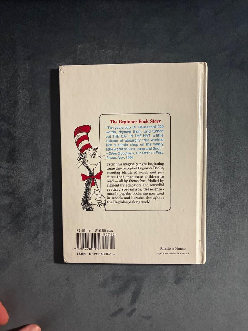 „Setz mich in den Zoo“ von Robert Lopshire, 1988, Beginner Books (Random House), Ausgabe: Sehr gut Bild 9