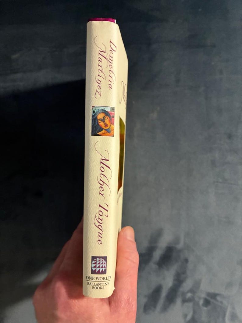 Muttersprache von Demetria Martínez, 1996, Erstausgabe, sehr gut erhalten. Bild 7