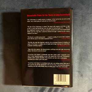 Just Cause by John Katzenbach 1992 First Edition First Printing Fine/Near Fine image 6