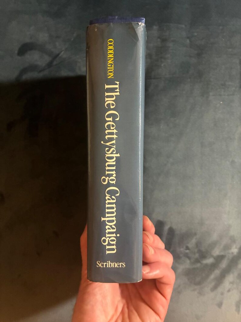 The Gettysburg Campaign: A Study in Command by Edwin B. Coddington 1984 Charles Scribner's Sons Edition First Printing Hardcover image 5