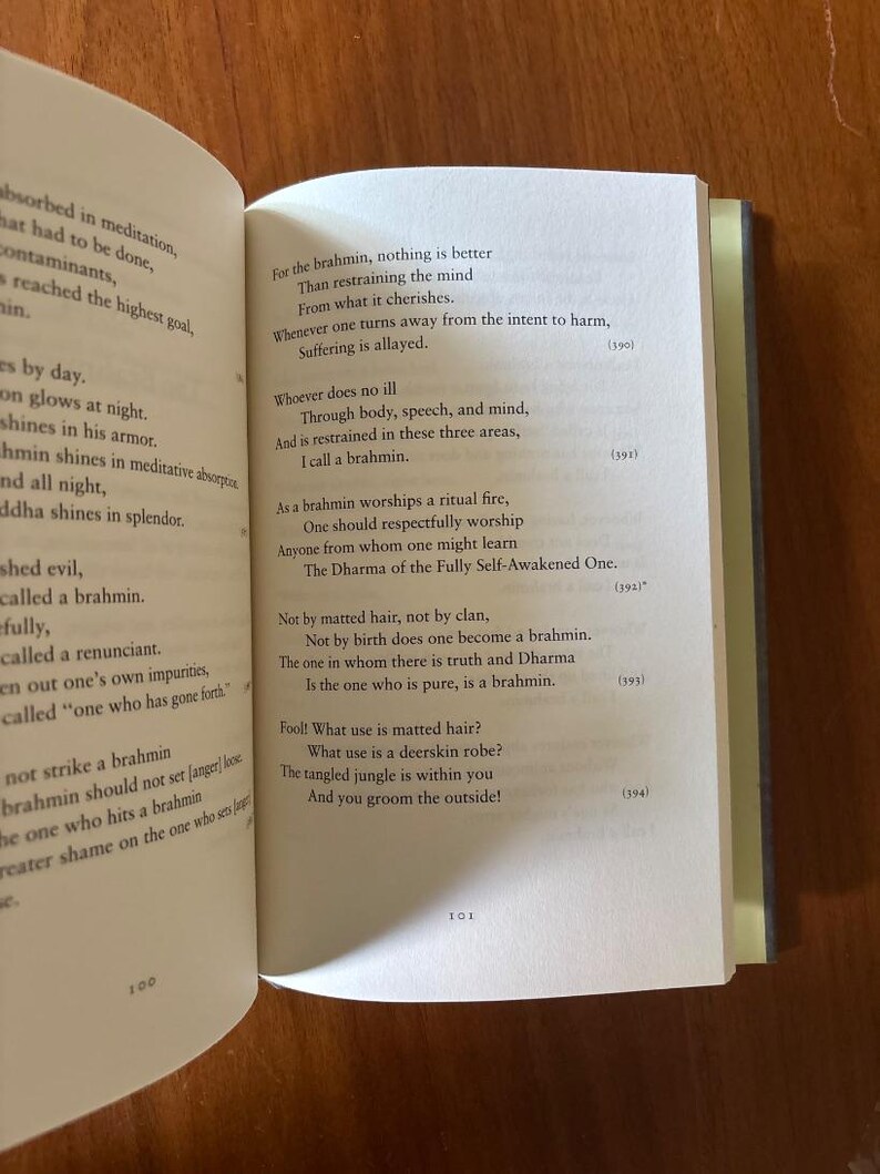 The Dhammapada: A New Translation of the Buddhist Classic with Annotations by Gil Fronsdal Near Fine Hardcover image 8