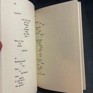 Once: Poems by Alice Walker HBJ Edition 6th Printing Very Good image 5