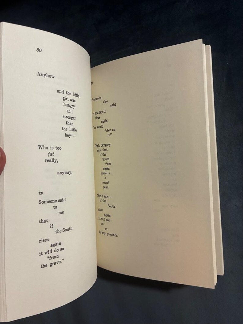 Once: Poems by Alice Walker HBJ Edition 6th Printing Very Good image 5