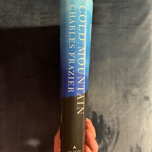 Cold Mountain van Charles Frazier, 1997, eerste editie, eerste druk, in uitstekende/bijna perfecte staat. afbeelding 7