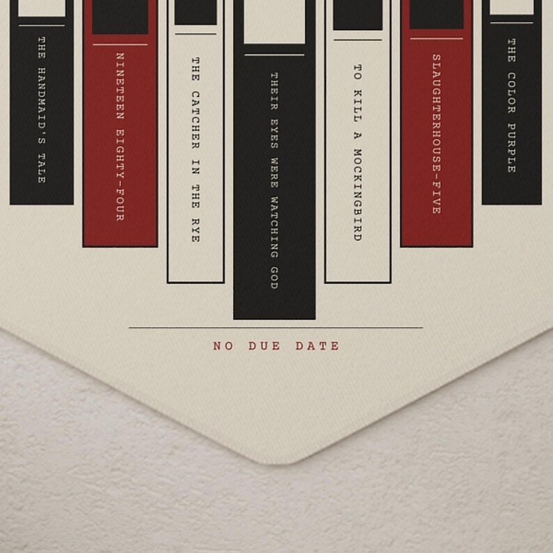 Read Banned Books Pennant, Library Wall Banner, Book Lover Decor, Polyester Twill (18" x 21") image 7