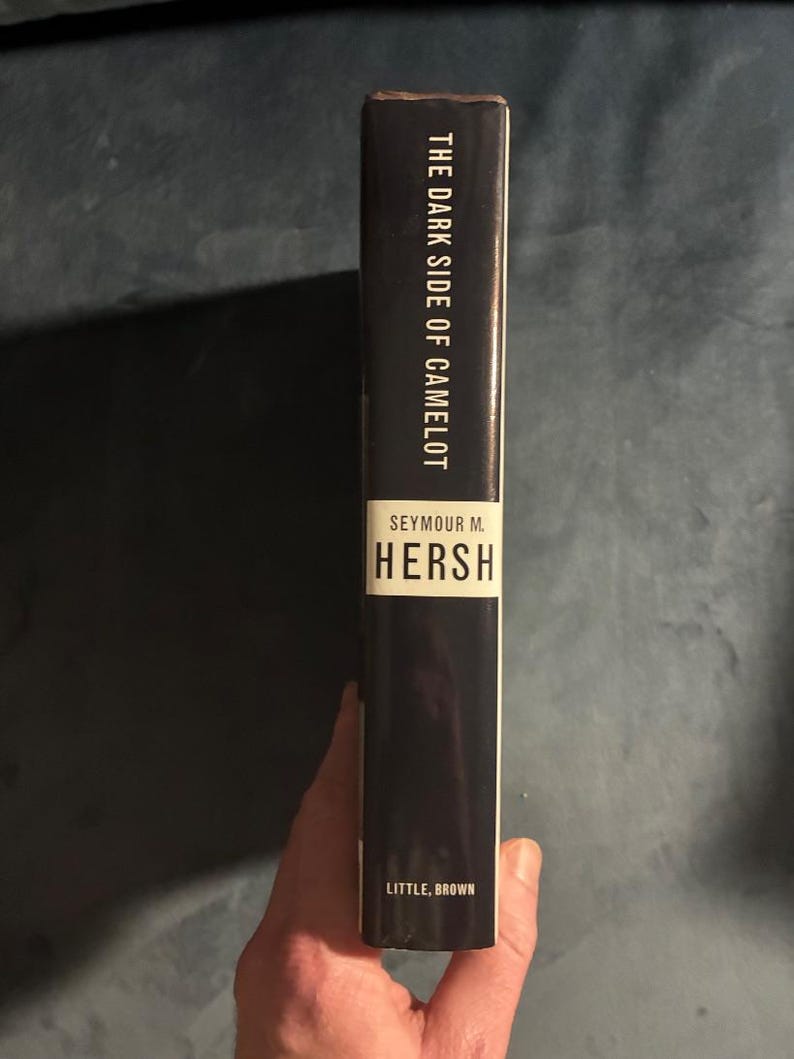 The Dark Side of Camelot by Seymour M. Hersh First Edition First Printing Fine/Very Good Hardcover image 9