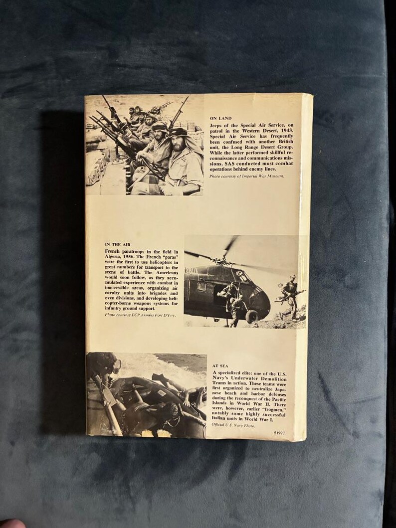 Élites militares por Roger A. Beaumont 1974 Primera edición Primera impresión Casi perfecto/Muy bueno imagen 6