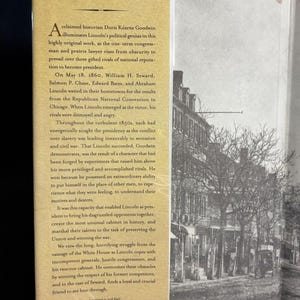 Team of Rivals: Lincoln's Political Genius by Doris Kearns Goodwin, Signed First Edition image 5
