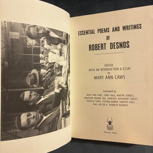 Essential Poems and Writings of Robert Desnos: First Edition, First Printing (Near Fine) image 3