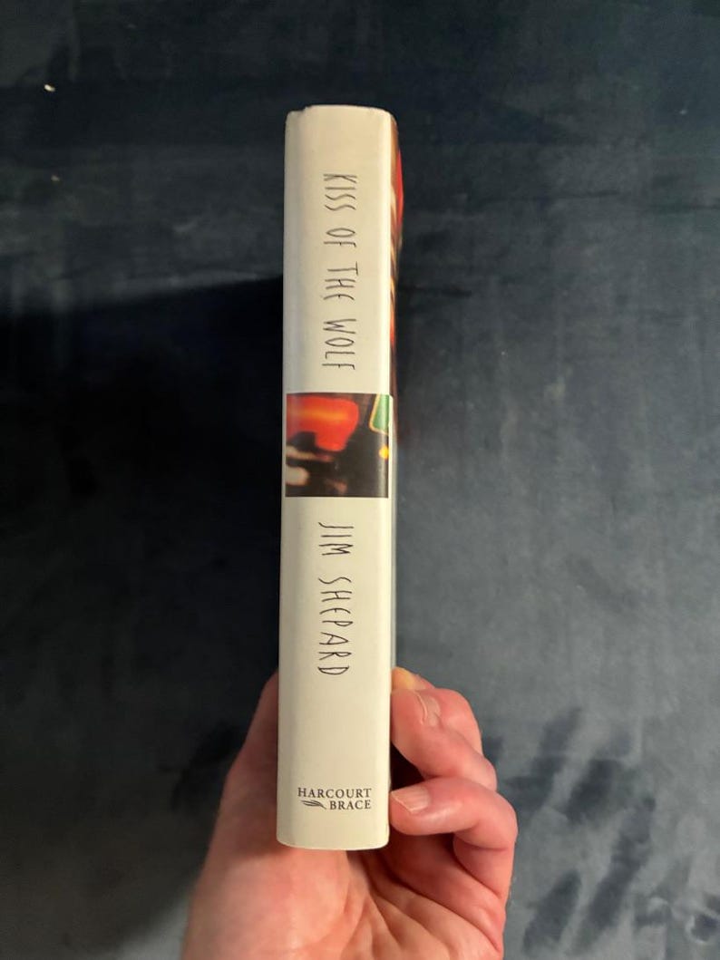 Kiss of the Wolf by Jim Shepard 1994 First Edition First Printing Fine/Near Fine image 7