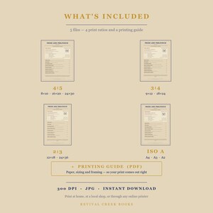 Pride and Prejudice - Jane Austen First Edition Census Print, Book Lover Gift (Digital Download) image 8