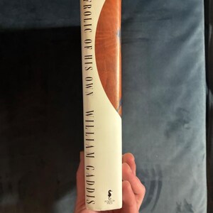Una aventura propia de William Gaddis, 1994. Primera edición, primera impresión. Casi perfecto/Casi perfecto. imagen 7