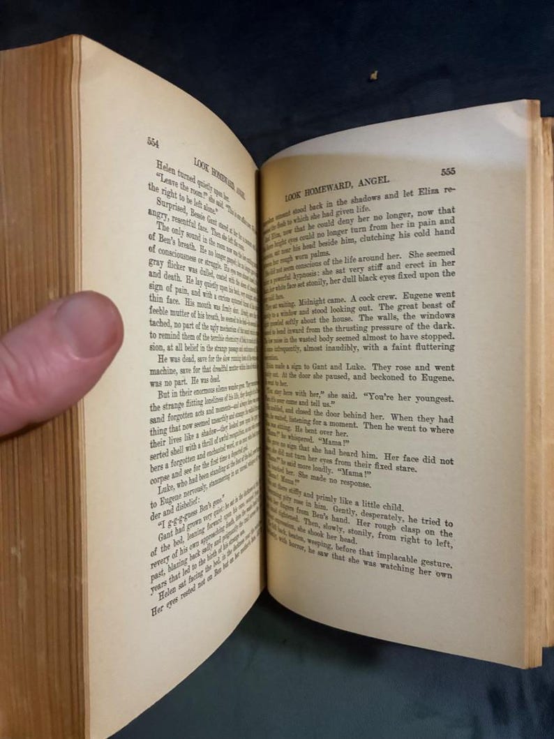 Look Homeward, Angel by Thomas Wolfe The Modern Library Edition Very Good Hardcover image 9