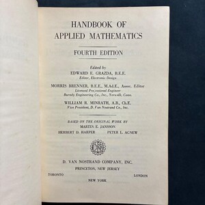 Handboek Toegepaste Wiskunde door Grazda, Brenner, Minrath - 4e editie afbeelding 2
